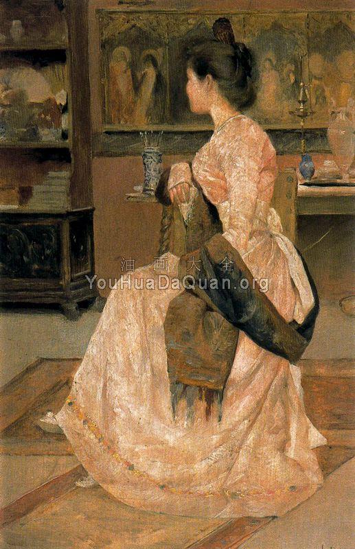 Modelo en el estudio - 伊格纳西奥·狄亚兹·奥拉诺